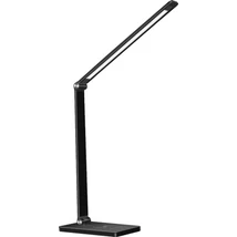 Optonica LED Asztali lámpa, vezeték nélküli töltés, fekete, CCT, 3000K-6000K 5W 250 Lm 261
