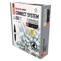 EMOS Profi LED sorolható füzér, fehér, 5 m, kültéri és beltéri, hideg fehér D2AC02