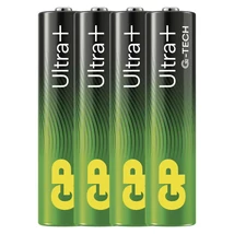 GP Ultra Plus Alkáli elem AAA LR03 mikroceruza 4db B03114