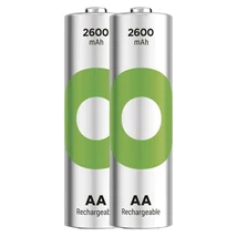 GP ReCyko NiMH Akkumulátor tölthető elem HR6 (AA) 2600mAh 2db B25272
