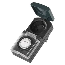 EMOS Mechanikus kültéri időkapcsoló P5526 IP44 3680W 230 V~/16 A max. SCHUKO P5526N