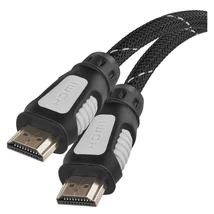 EMOS HDMI kábel 1.5m nylon eco A dugó – A dugó SL0301