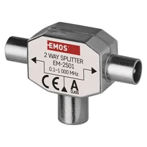 EMOS Antenna elosztó splitter 0,1–1 000 MHz EU 2501/D194 J0199