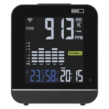 Emos GoSmart Levegőminőség mérő CO2 mérési tartomány Android, iOS E30300 wifivel