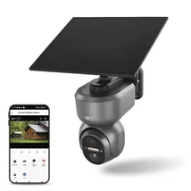 Emos GoSmart 4G/LTE kültéri forgatható kamera IP-6000 OWL, Android, iOS szürke H4058
