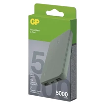 GP Powerbank B+ Series, 5 000 mAh, 12 W, zöldesszürke B6405GY