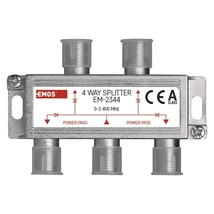 EMOS Antenna elosztó splitter 5–2 400 MHz 7,5 dB EM2344 J0104