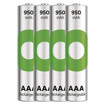 GP ReCyko NiMH Akkumulátor tölthető elem HR03 (AAA) 950mAh 4db B25114