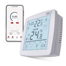GoSmart Programozható vezetékes termosztát padlófűtéshez WiFi-vel P56S01F