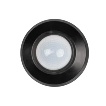 Kanlux SENTO-O-WT-B mozgás és jelenlétérzékelő fekete 360° max. 20m IP20/44 PIR mozgásérzékelő 37367