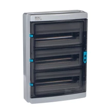 Kanlux falon kívüli lakáselosztó 3x18 54 modul IP65 KDB elosztódoboz IK10 KDB-IP65 38456