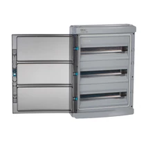 Kanlux falon kívüli lakáselosztó 3x18 54 modul IP65 KDB elosztódoboz IK10 KDB-IP65 38456