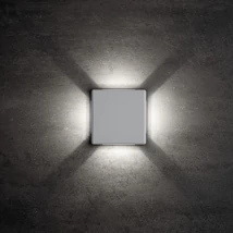KANLUX REFAZI kültéri fali homlokzat lámpatest LED 6W 360lm 4000K REFAZI EL 6W-F-W lámpa 39180