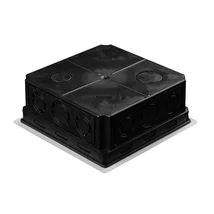 Budvill süllyesztett kötődoboz fedéllel 150x150x60 mm AK3