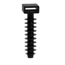 Tracon kábelkötegelő, gyorskötöző beüthető tipli 38x7 mm 5458N