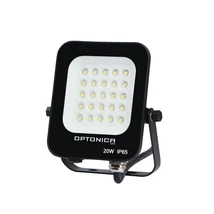 Optonica LED reflektor fekete 20W 1800lm 6000K hideg fehér IP65 5724