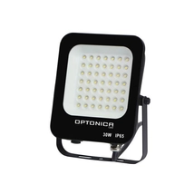 Optonica LED reflektor fekete 30W 2700lm 6000K hideg fehér IP65 5727