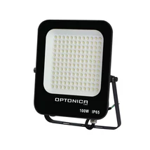 Optonica LED reflektor fekete 100W 9000lm 2700K meleg fehér IP65 5735