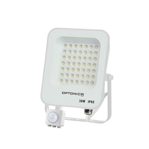 Optonica LED reflektor mozgásérzékelővel fehér 30W 2700lm 2700K meleg fehér IP65 5768