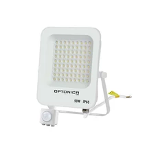 Optonica LED reflektor mozgásérzékelővel fehér 50W 4500lm 6000K hideg fehér IP65 5769