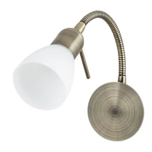 R.6320 Soma gégecs.falikar E14 1x40W bronz opál