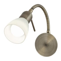 R.6320 Soma gégecs.falikar E14 1x40W bronz opál
