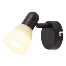 Rábalux Soma fali spotlámpa antik barna IP20 6591