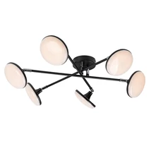 Rábalux Madi mennyezeti LED lámpa 24W 2350lm 3000K fekete 71063