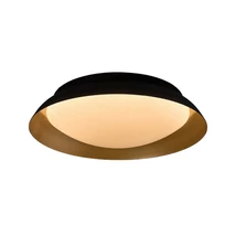 Rábalux Hafsa mennyezeti LED lámpa 20W 1080lm 3000K D30cm fekete/arany mennyezeti lámpa 71188