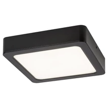 Rábalux Shaun2 beépíthető 15W 670lm 3000K fekete négyzet mennyezeti LED lámpa 71214