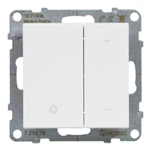 Legrand Suno fehér fényerőszabályzó nyomógombos 400W keret nélkül 721178