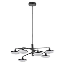 Rábalux Madi függeszthető LED lámpa 24W 2350lm 3000K fekete 72239
