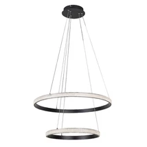 Rábalux Grete függeszthető LED lámpa 60W 3450lm 3000K fekete 72259