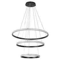Rábalux Grete függeszthető LED lámpa 100W 4450lm 3000K fekete 72260