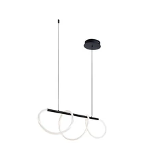 Rábalux Montema függeszthető LED lámpa 40W 3750lm 4000K fekete 72269