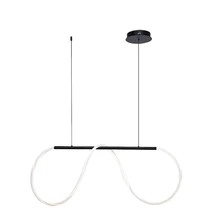 Rábalux Montema függeszthető LED lámpa 40W 3750lm 4000K fekete 72269