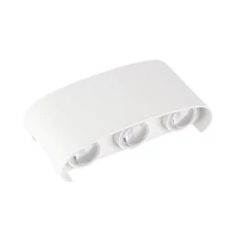 Optonica LED kültéri fali lámpa fehér 6W 510lm 3000K meleg fehér IP65 7410