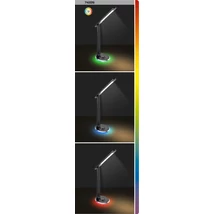Rábalux Jacey asztali LED lámpa 6W 480lm fekete 74226