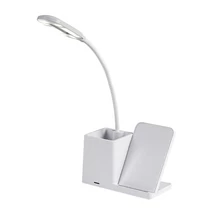 Rábalux Cerie asztali led lámpa 4W 200Lm 3000-4000-6500 fekete vezeték nélküli töltés 74233