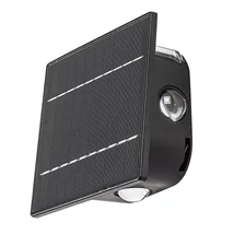 Rábalux Emmen LED kültéri napelemes lámpa 0,5W 50lm CCT fekete IP54 77034