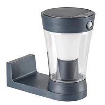 Rábalux Angers LED kültéri napelemes lámpa 3W 300lm 4000K szürke IP54 77037