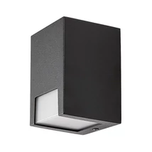 Rábalux Cernon kültéri fali lámpa GU10 fekete IP44 77054