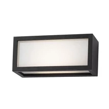 Rábalux Lublin LED kültéri fali lámpa 10W 480lm 4000K fekete IP54 77099