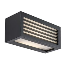 Rábalux Lublin LED kültéri fali lámpa 10W 480lm 4000K fekete IP54 77100