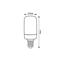 Rábalux LED izzó filament E14 T20 2W 140lm 4000K természetes fehér 79030