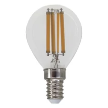 Rábalux LED izzó kisgömb filament E14 G45 6W 850lm 3000K meleg fehér 79031