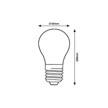 Rábalux LED izzó filament E27 A60 8W 1050lm 2700K meleg fehér 79042