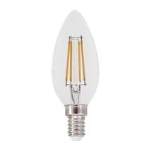 Rábalux LED izzó filament E14 C37 4W 500lm 2700K meleg fehér 79046