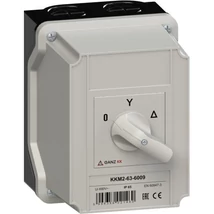 KKM2-63-6009 csillag-delta motorkapcsoló / tokozott / 63A / 60°