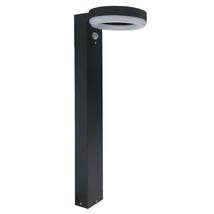 Optonica napelemes szolár kültéri állólámpa mozgásérzékelővel fekete 6W 600lm 6000K 500mm IP44 9341